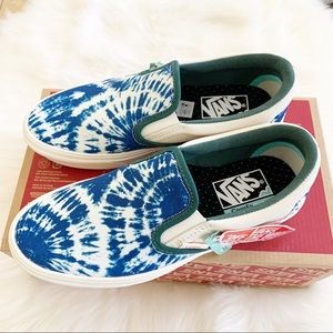 VANS Comfy Cush Tie Dye Slip On NWT